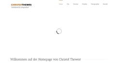 Desktop Screenshot of christofthewes.de